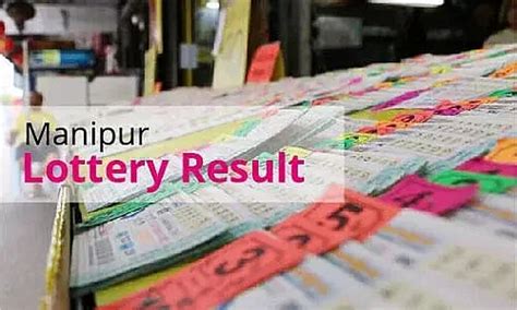 manipur state lottery kuil lottery today live 8pm|Manipur Lottery Results .